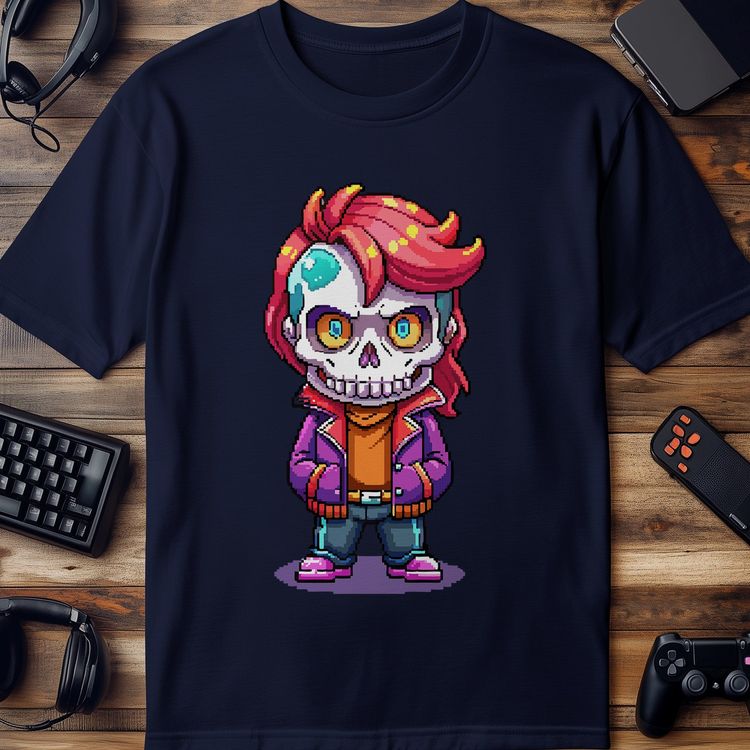 Pixel 50 Skeleton T-Shirt 3