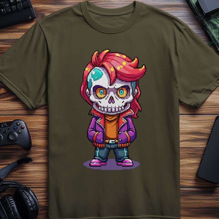 Pixel 50 Skeleton T-Shirt 4