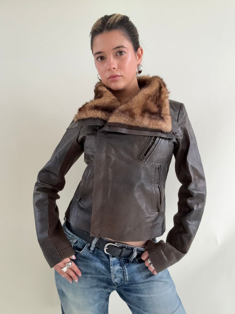Immagine di Morgan De Toi Leather Jacket (M) 3