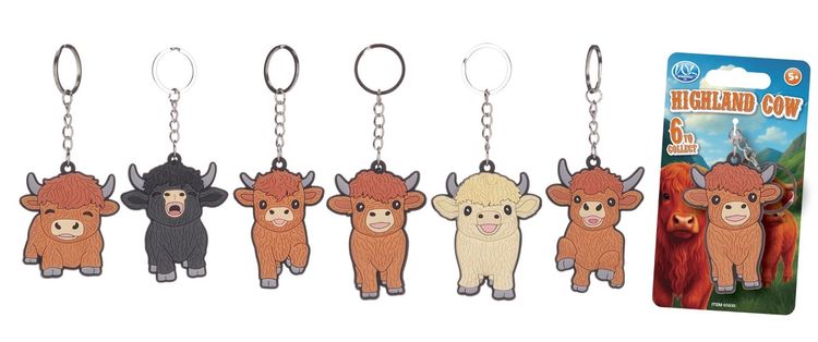 Other Highland Cow Keychain product image
