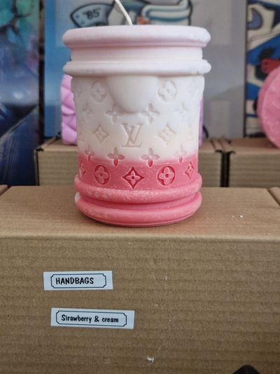 Louis Vuitton Strawberry & Cream Handbag Charm