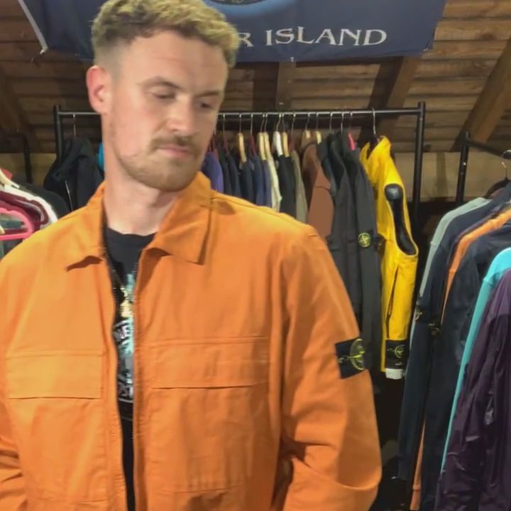 Stone Island Stone Island orange Overshirt XXL product image