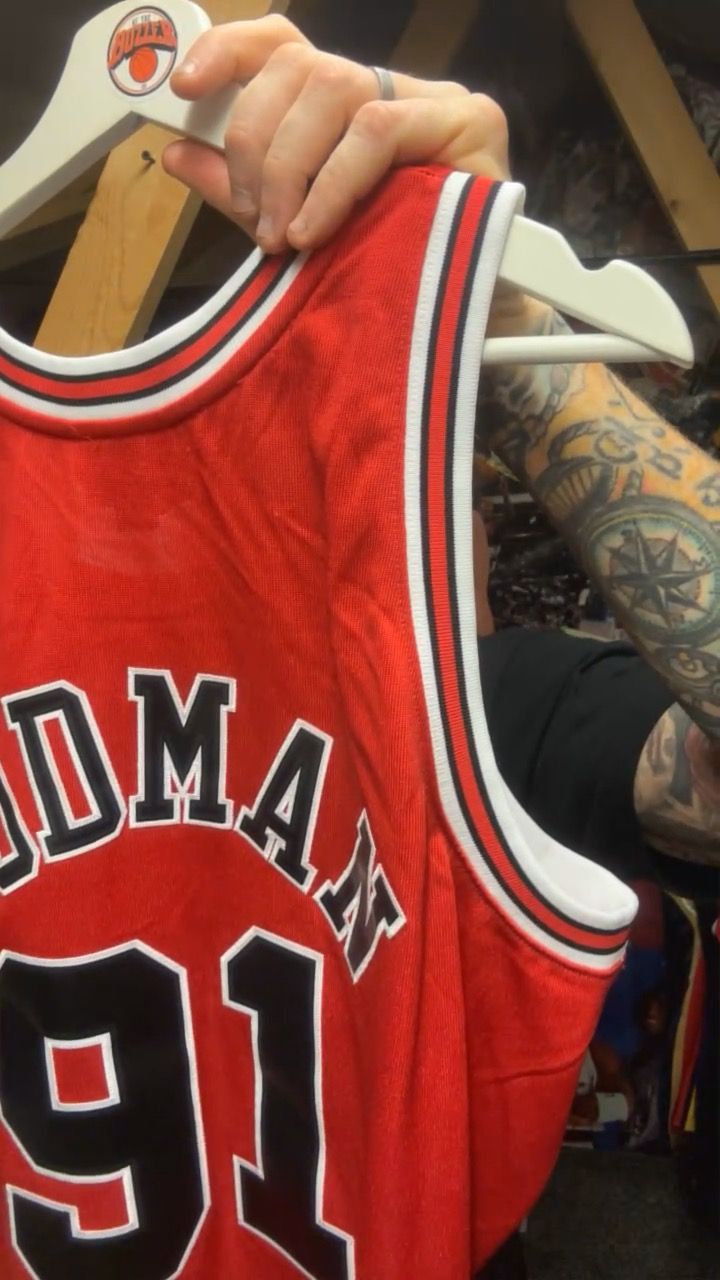 Mitchell & Ness RODMAN BULLS 2XL RED MITCHELL NESS  product image