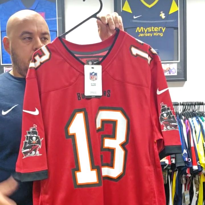 Nike Tampa Bay M Evans - Small peel on the number 1 Nike product image
