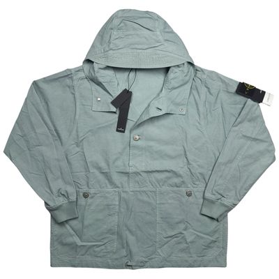 S/S 23 Stone Island Cupro Cotton Twill TC Smock - Sky Blue
