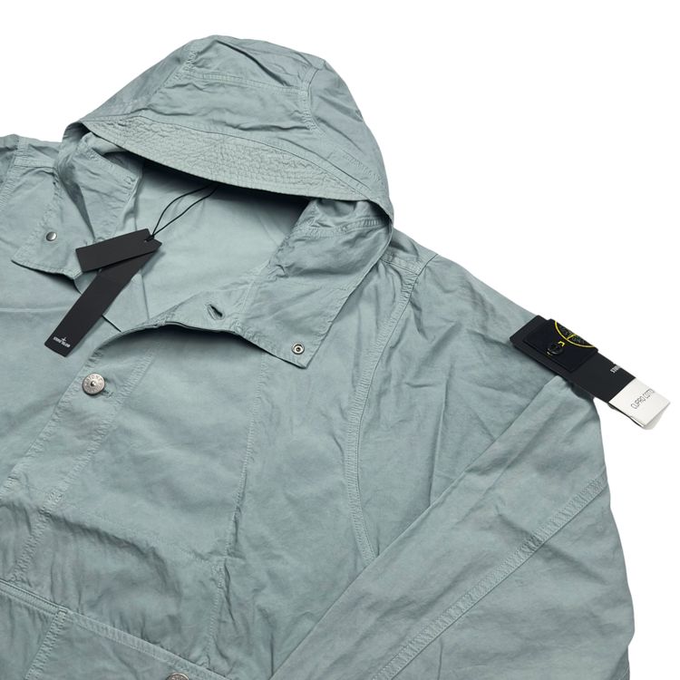 S/S 23 Stone Island Cupro Cotton Twill TC Smock - Sky Blue imagen 8