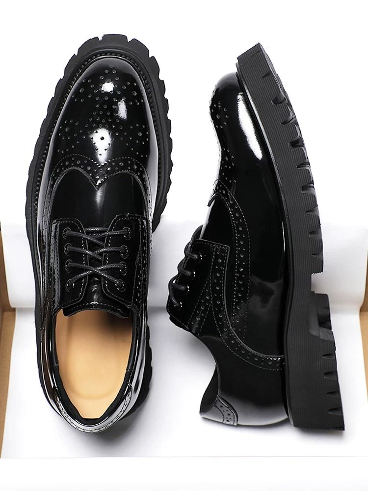 Black Brogue Shoes image 1