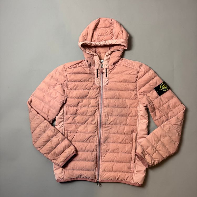 Stone Island Stone Island Pink Loom Woven Down Chambers Stretch Nylon-Tc Jacket - Small product image