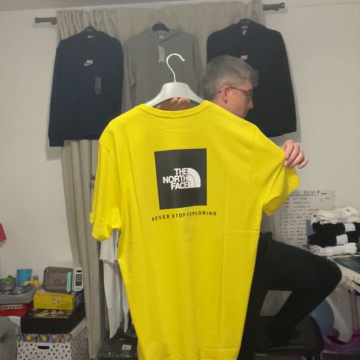 Selected The north face t-shirt size L product image