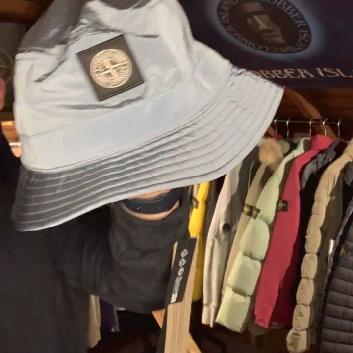 Stone Island SI Nylon bucket hat BNWT product image