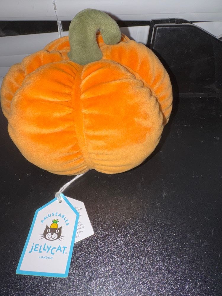 Jellycat Amuseables Vivacious Pumpkin Plush Toy imagen 6