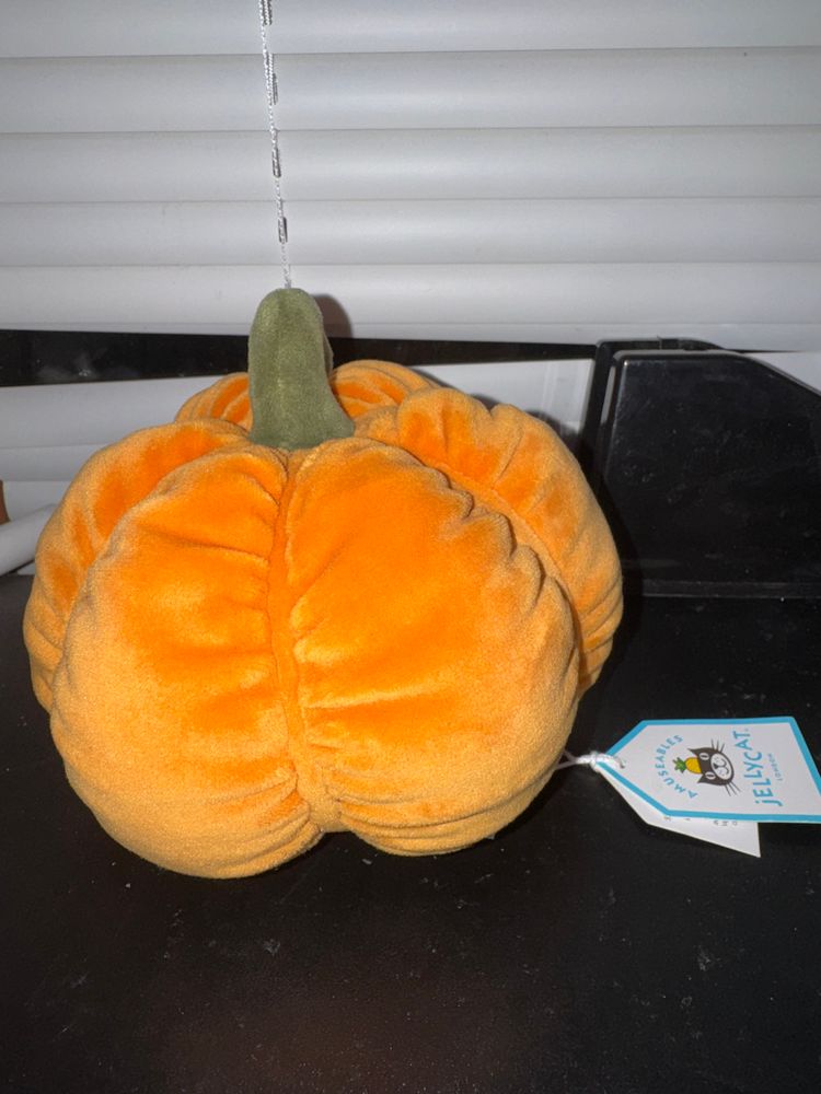 Jellycat Amuseables Vivacious Pumpkin Plush Toy imagen 2