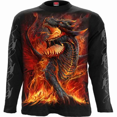 Spiral - DRACONIS - Longsleeve T-Shirt Black 1