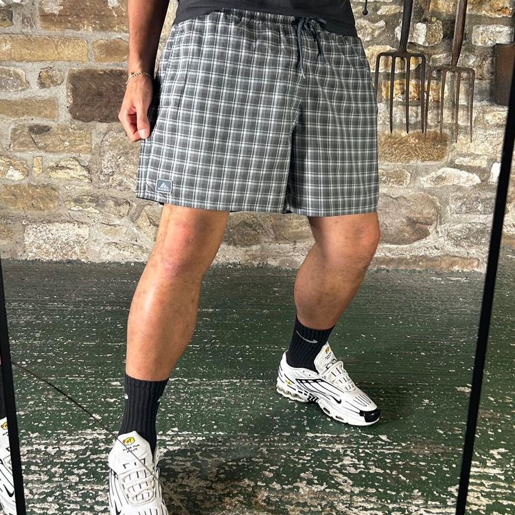 Adidas baggy checked board swimming shorts in size XL image 1