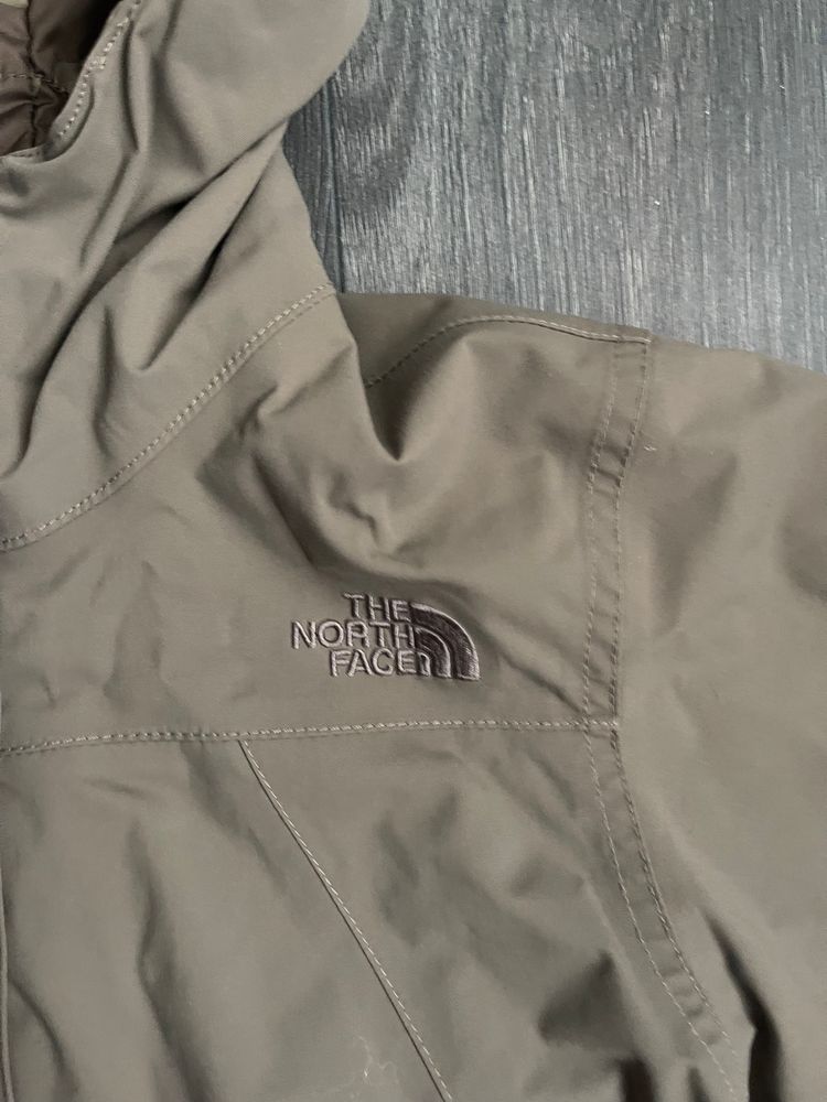 Khaki Medium Length Hyvent North Face Jacket 2
