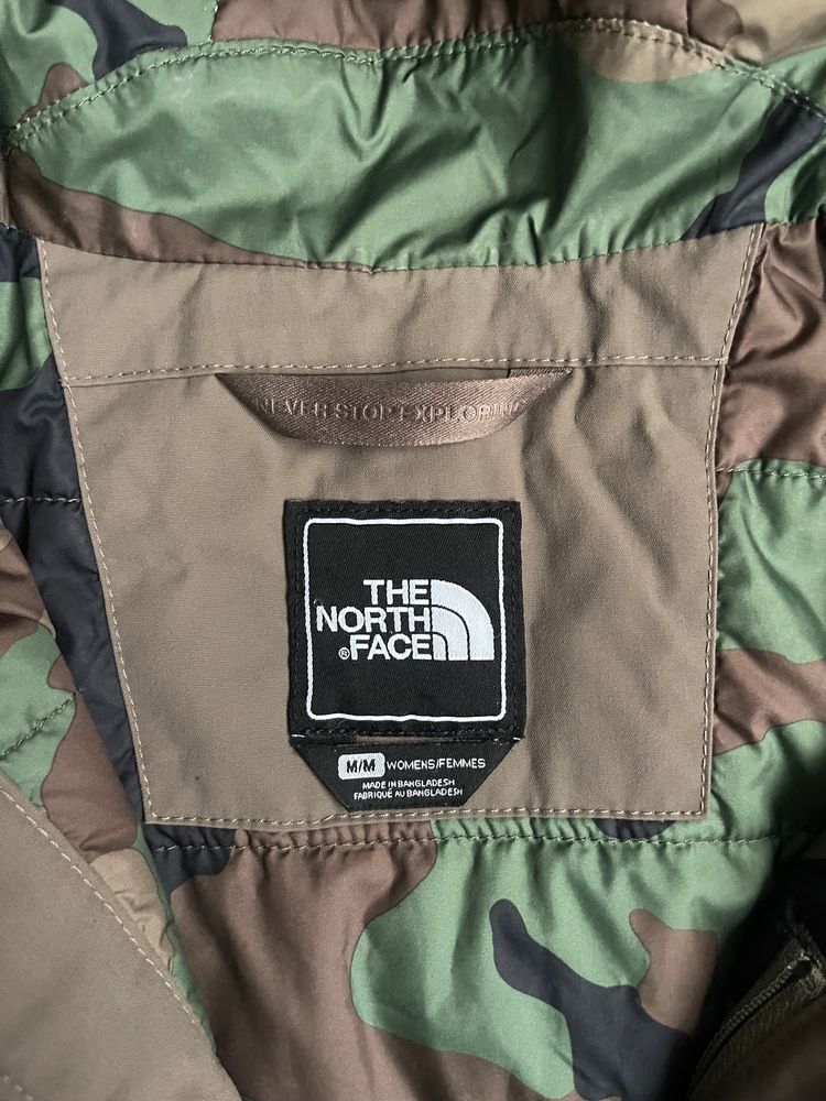 Khaki Medium Length Hyvent North Face Jacket 4