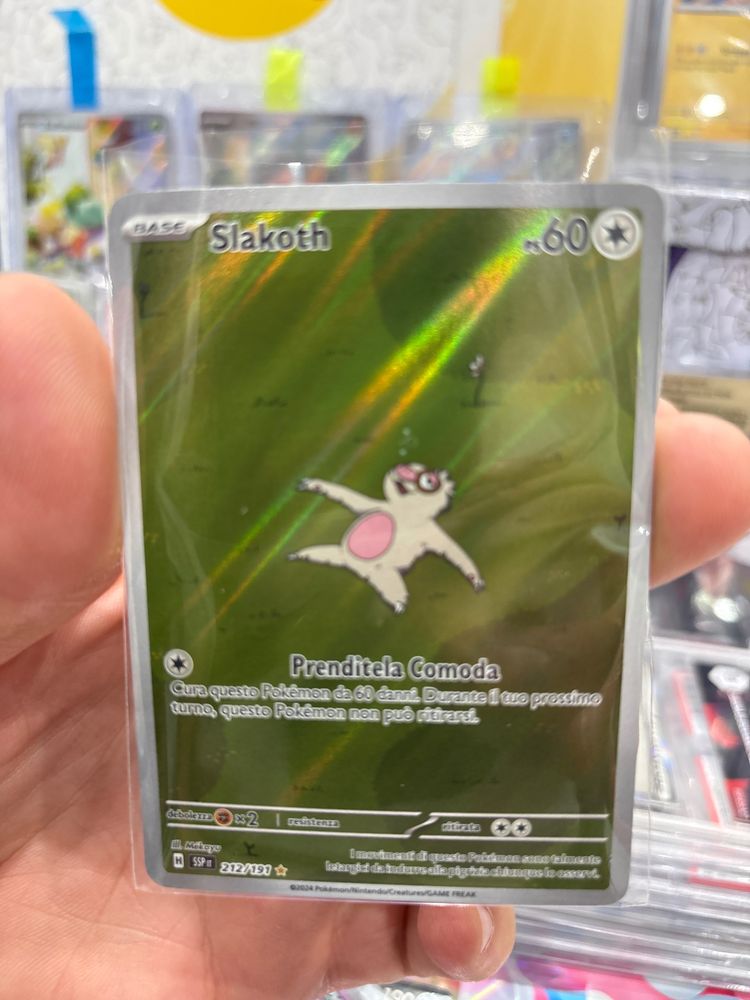 Slakoth Pokémon Card imagen 1