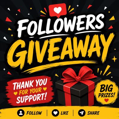 Followers Giveaway