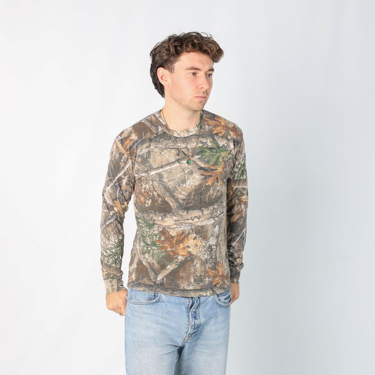 Brown y2ks Realtree Long Sleeve Shirt (S)