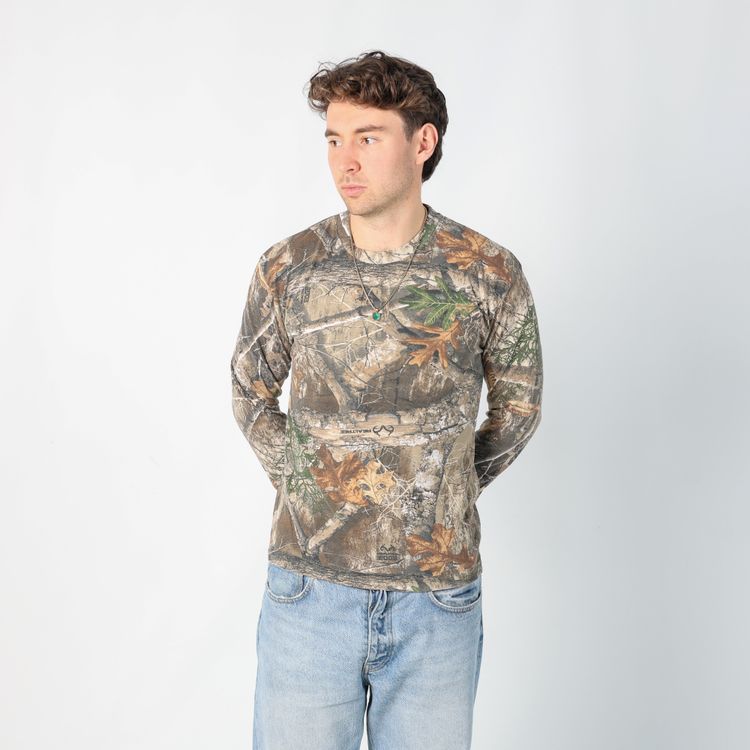 Brown y2ks Realtree Long Sleeve Shirt (S) 4