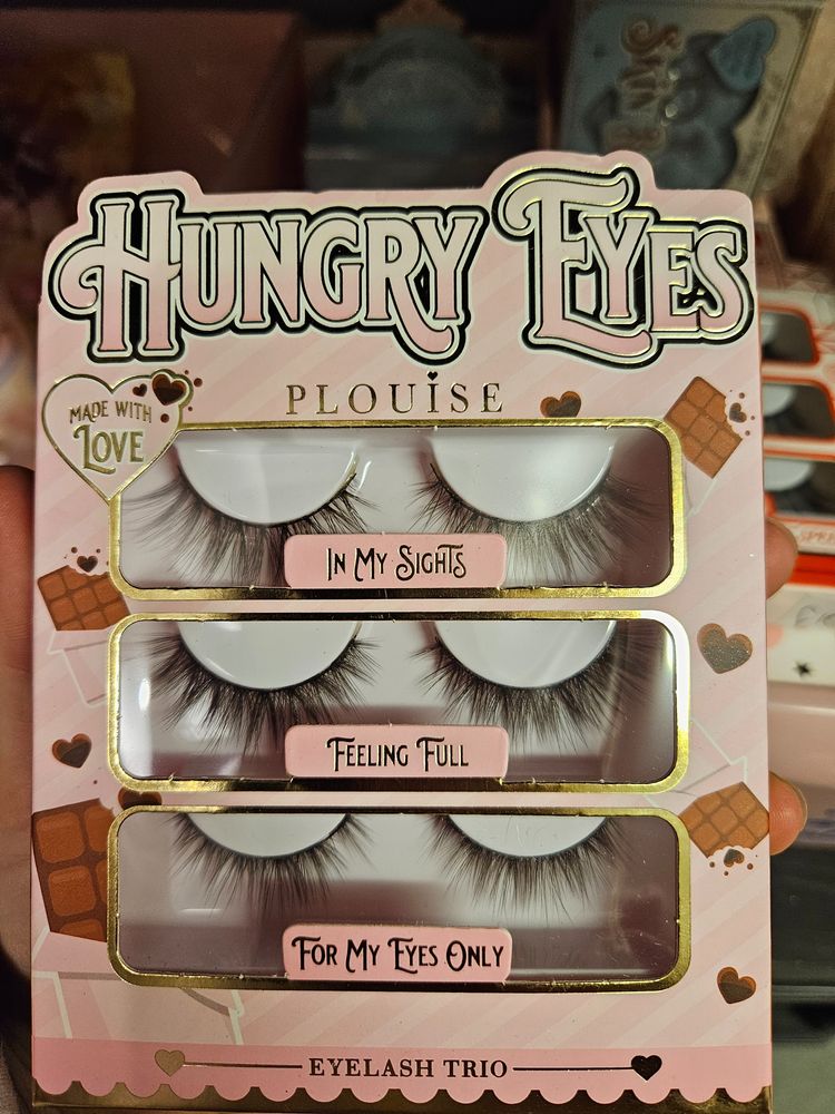 Plouise Hungry Eyes Eyelash Trio