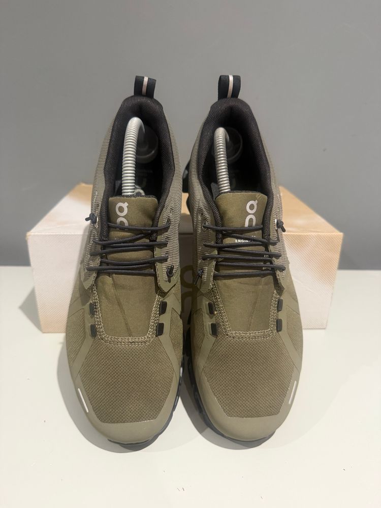 On Cloud 5 Waterproof ‘Olive Black’ – UK 8 obraz 2