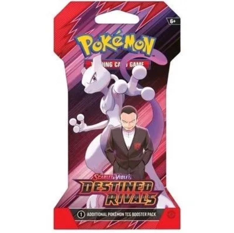 1 x Sleeved Destined Rivals Booster Pack