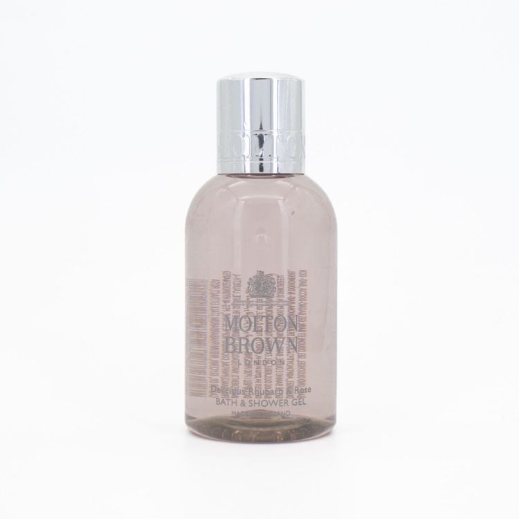 Molton Brown Molton Brown Delicious Rhubarb and Rose Shower Gel 100ml - Imperfect Container product image