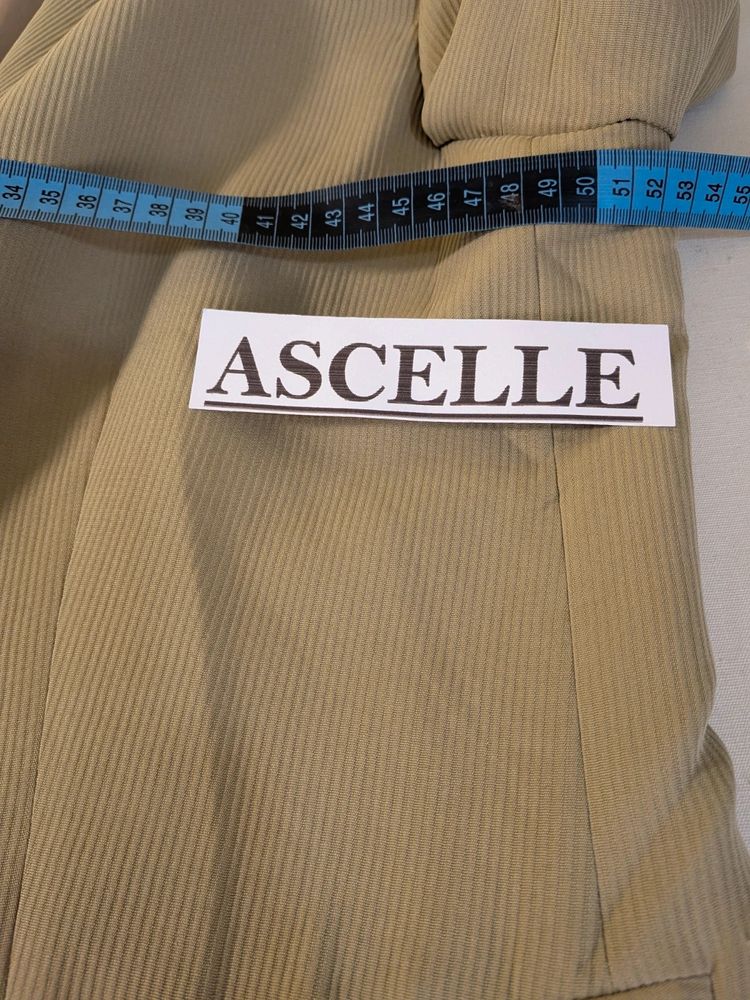 Tailleur giacca e gonna per te by Krizia in 100% Seta beige tg 42 (IT) image 8