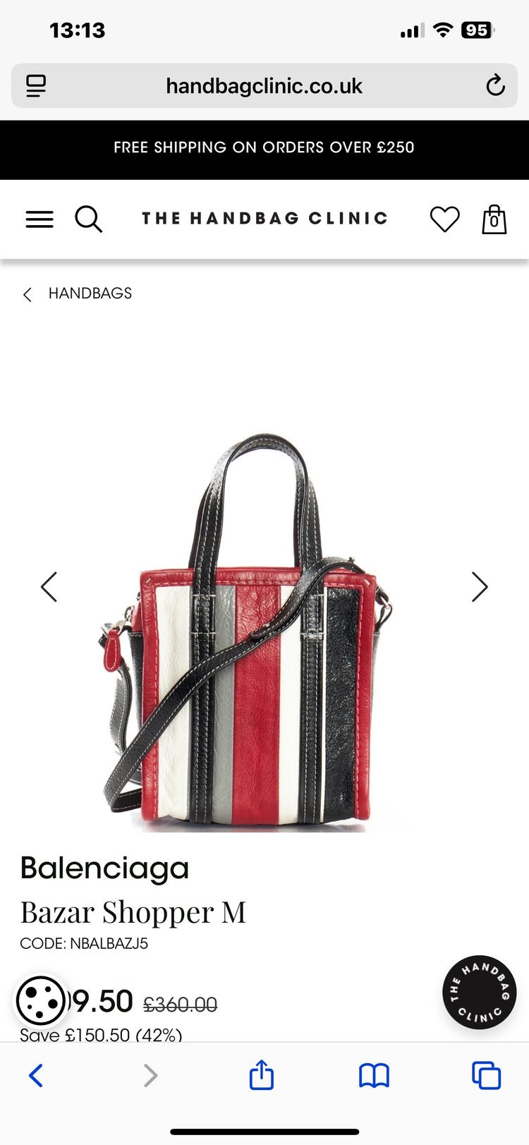 Balenciaga Balenciaga Bazar Shopper M Handbag product image
