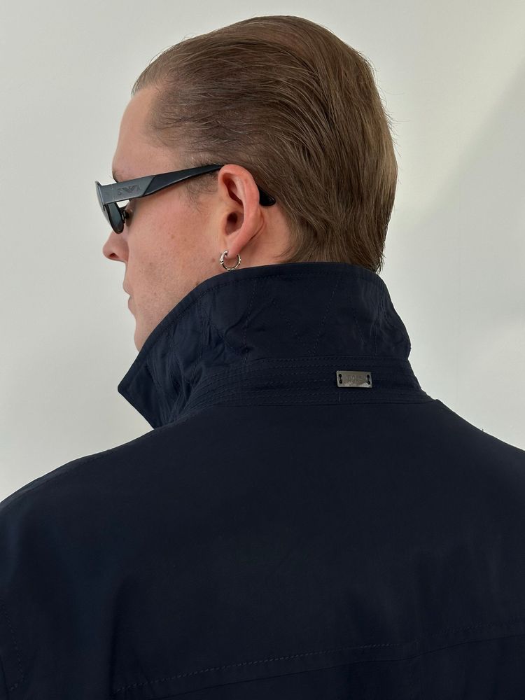 Hugo Boss 2000s Cotton Water Repellant Trench Coat - L 2