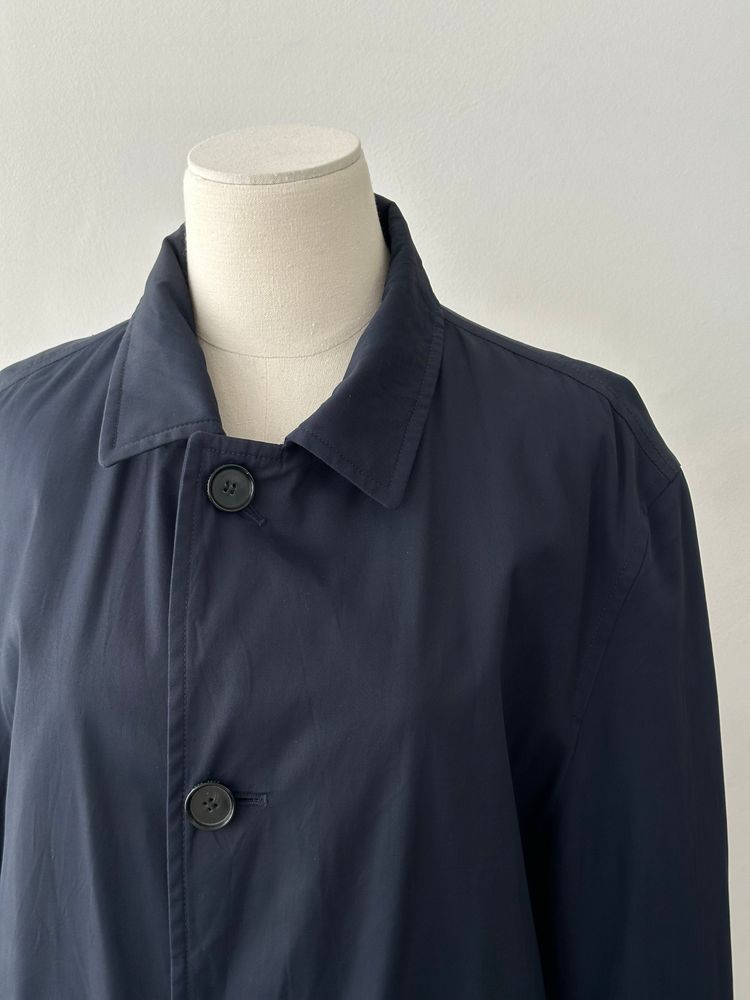 Hugo Boss 2000s Cotton Water Repellant Trench Coat - L 6