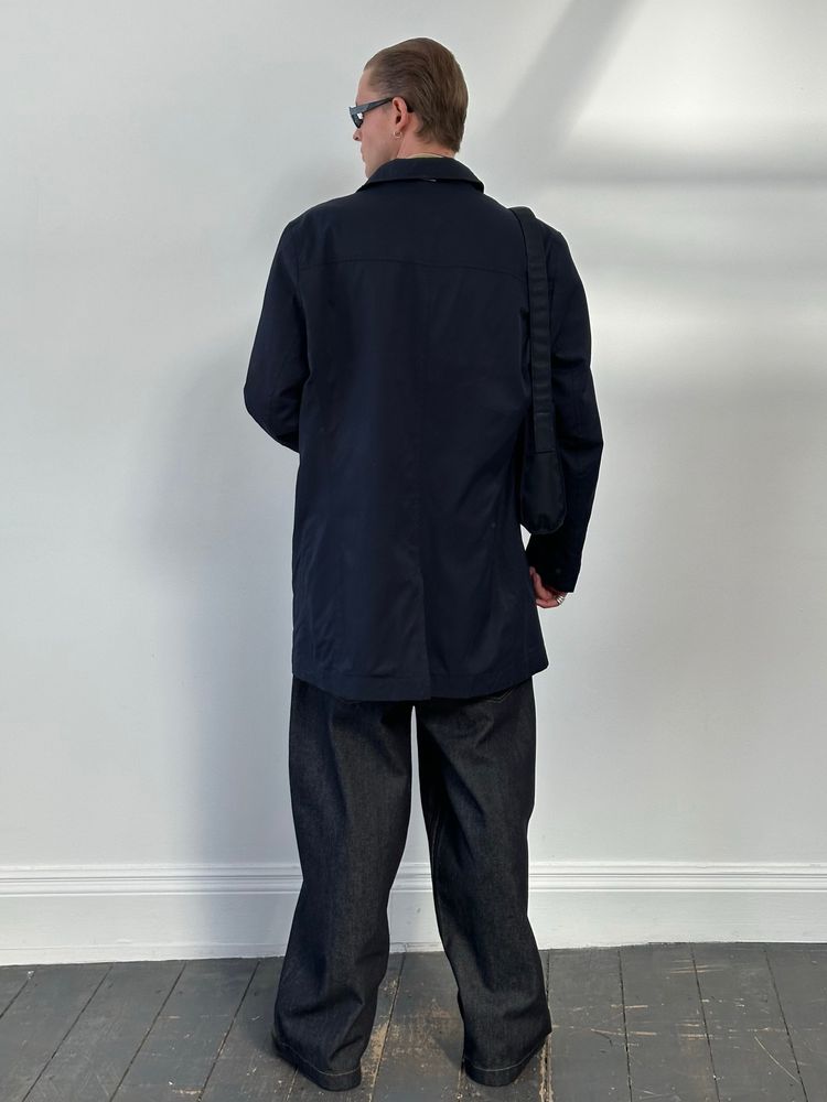 Hugo Boss 2000s Cotton Water Repellant Trench Coat - L 9