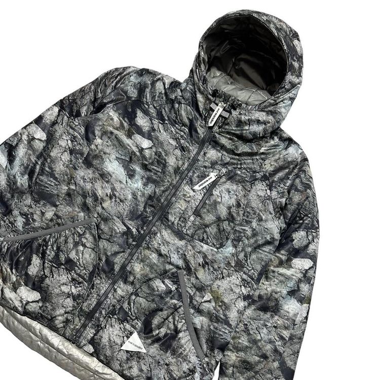And Wander Camo Padded Down Jacket image 4