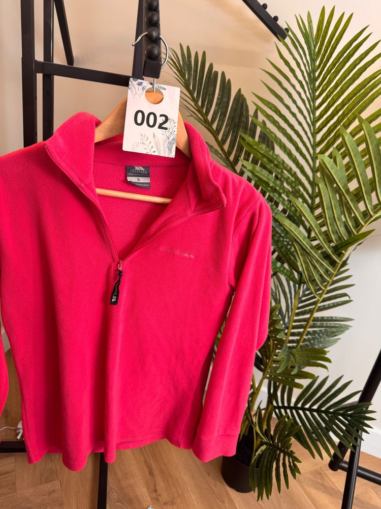 Trespass pink fleece pullover