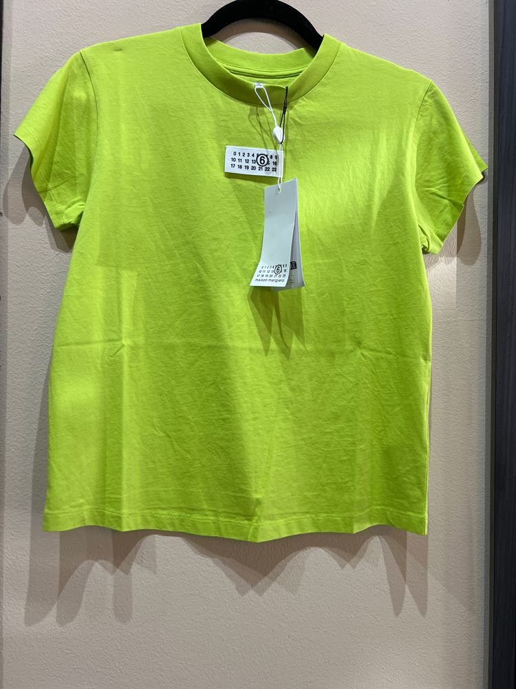 Lime Green Short Sleeve T-Shirt Maison Margela