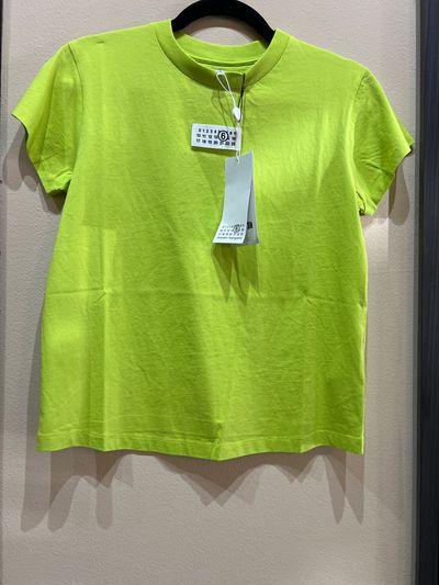 Lime Green Short Sleeve T-Shirt Maison Margela