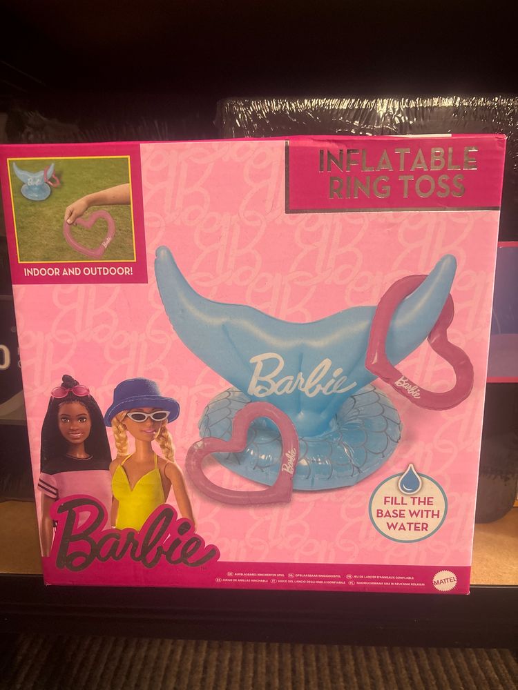 Barbie Inflatable Ring Toss