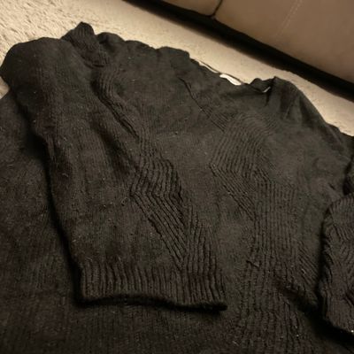 Calvin Klein Black Knit Sweater
