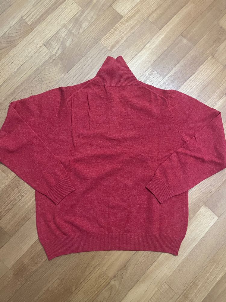 Pal Zileri Red Half-Zip Sweater 2