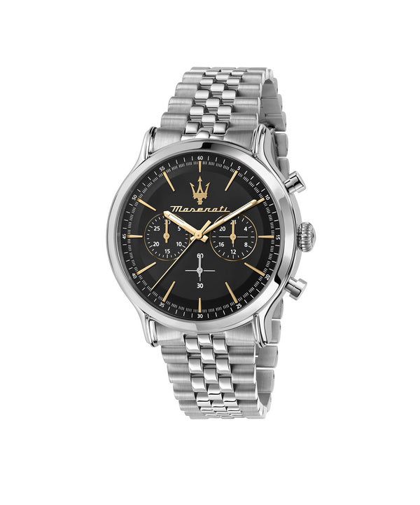Maserati Epoca Chronograph Black Dial Quartz R8873618017 100M Men's Watch image 1