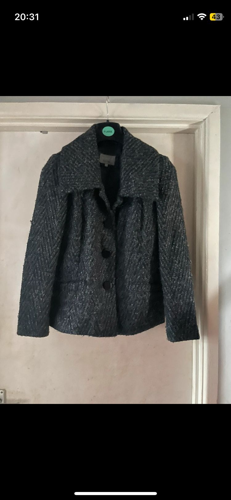 Per Una Per Una wool blend jacket size 12 product image