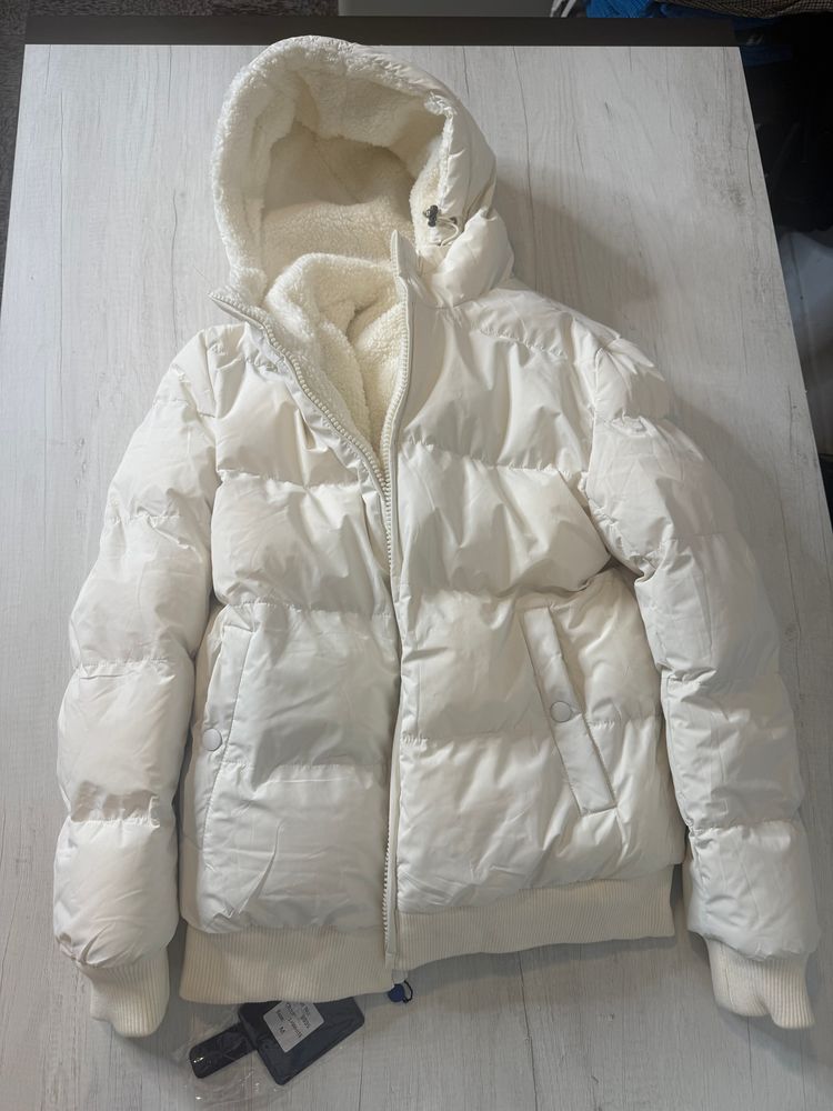 Puffa White Puffer Jacket With Hood product image