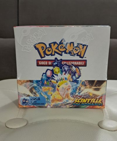 Pokémon Box sigillato di Scintille Folgoranti da 36 bustine ITA