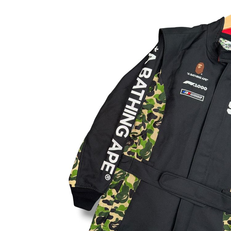 Immagine di A Bathing Ape x formula 1 racing suit Black, small 4