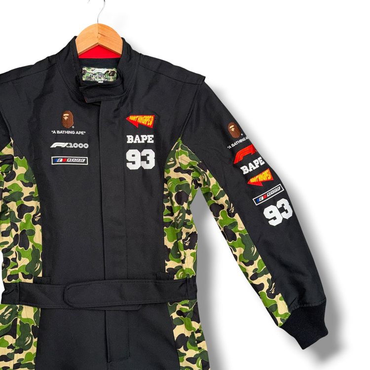 Immagine di A Bathing Ape x formula 1 racing suit Black, small 8