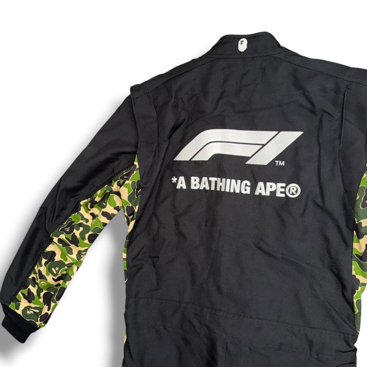 Immagine di A Bathing Ape x formula 1 racing suit Black, small 5