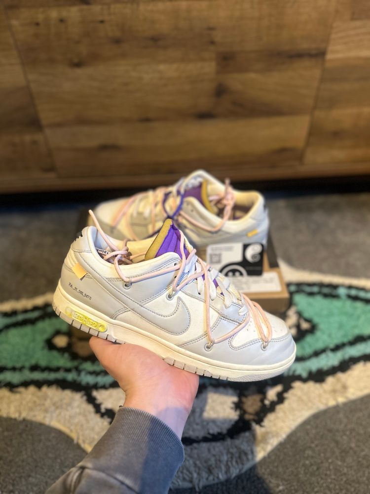 Nike Dunk Off-White “Lot 24” U.K. 8