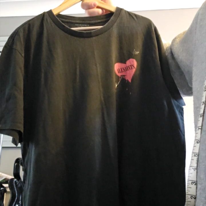 AllSaints all saints mens t shirt preloved good condition  product image