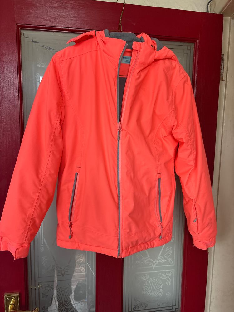 Mountain Warehouse Orange Hooded Jacket aged 11/12  product image